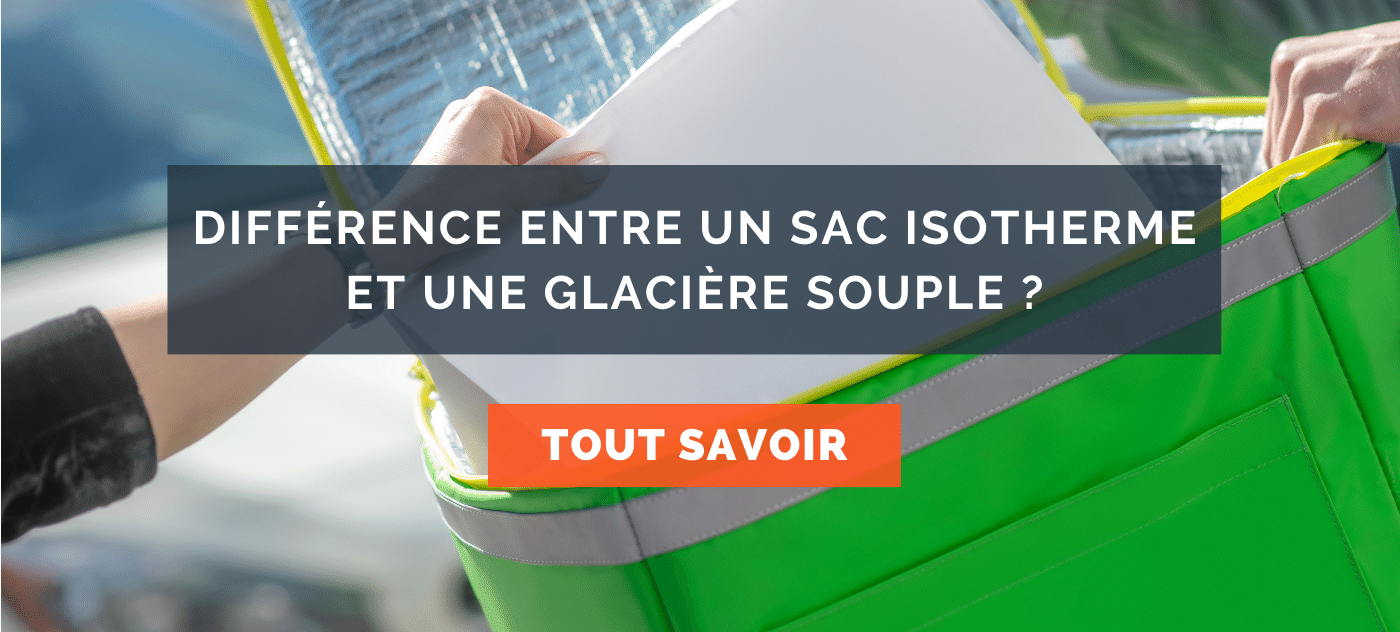 Grand Sac Isotherme Courses Sac Thermique, Glacière Pliable Sac De