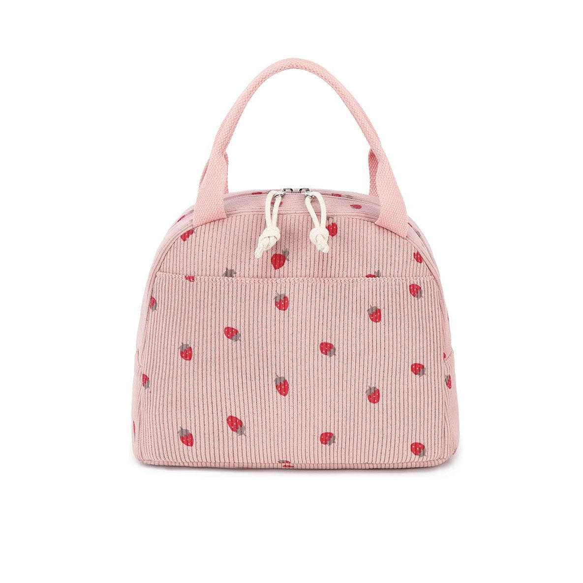 Sac Isotherme Déjeuner Velours Côtelé