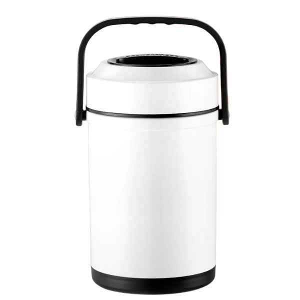 lunch box repas isotherme chaud blanche