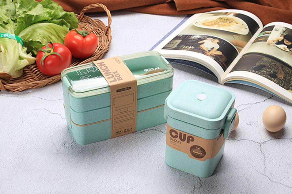 box à soupe bleue