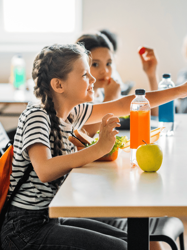 enfant école goûter