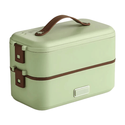 lunch box chauffante verte