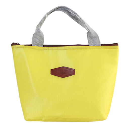 glaciere souple tissu isotherme jaune