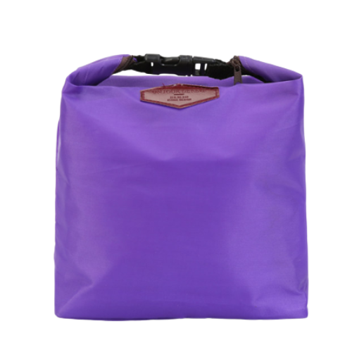 glaciere souple repas tissu violette