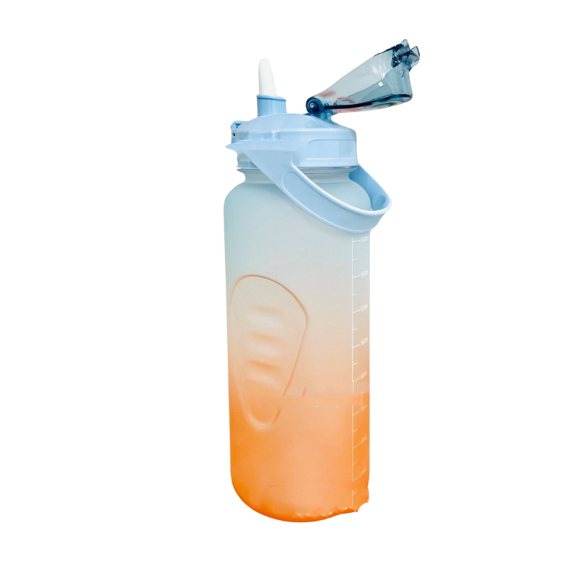 Gourde Sport 2L Bleu / Orange