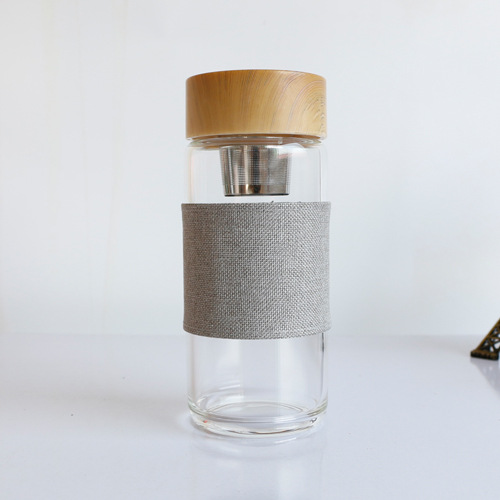 Gourde en Verre Infuseur Thé 400ml