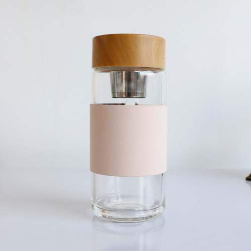 Gourde en Verre Infuseur Thé 400ml