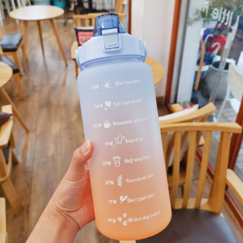 gourde 2l orange sport