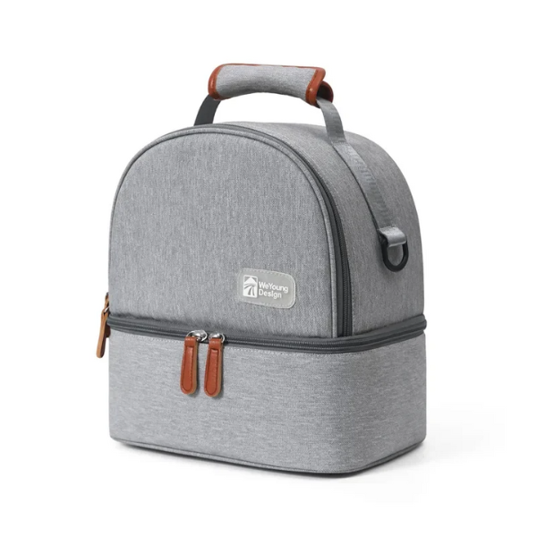 lunch bag isotherme design gris