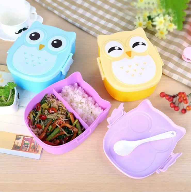 Lunch box hibou