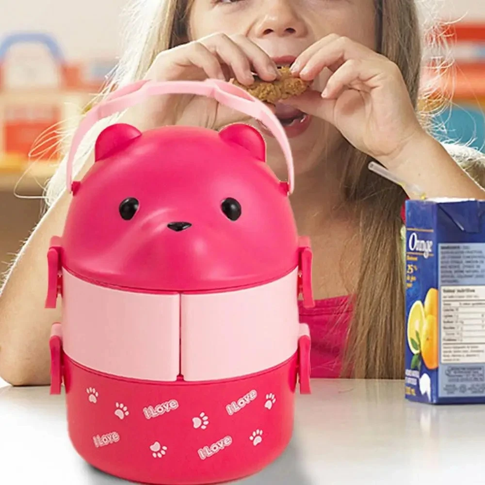 Lunch box ours à compartiments