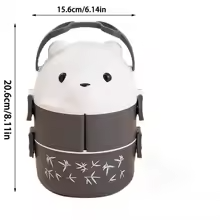 Lunch box ours à compartiments