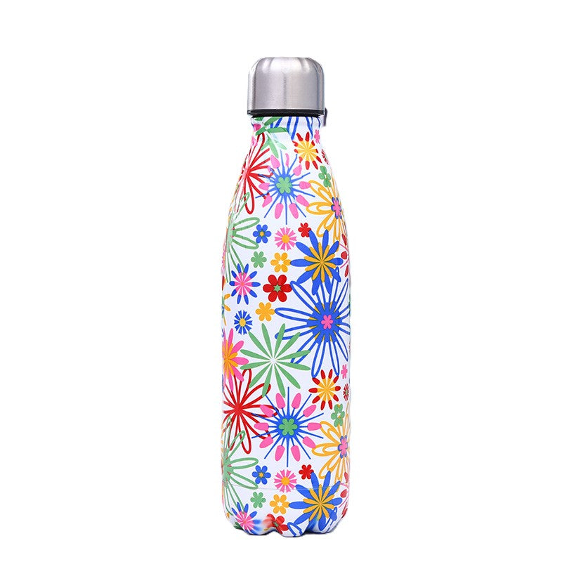 Gourde Isotherme Marguerite multicolore