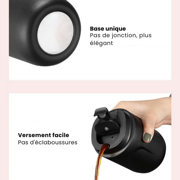 facile utilisation mini mug isotherme