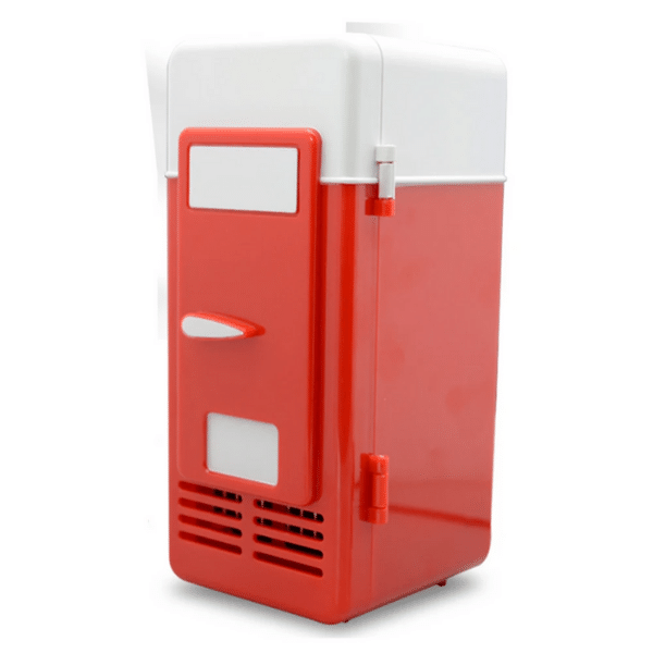 mini frigo usb couleur rouge