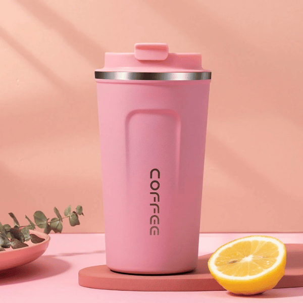 mug café isohterme rose