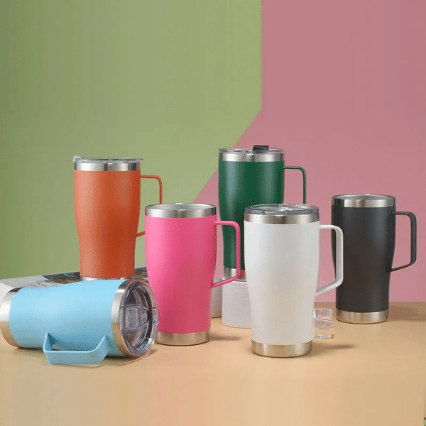 coloris mug isotherme acier inoxydable 304