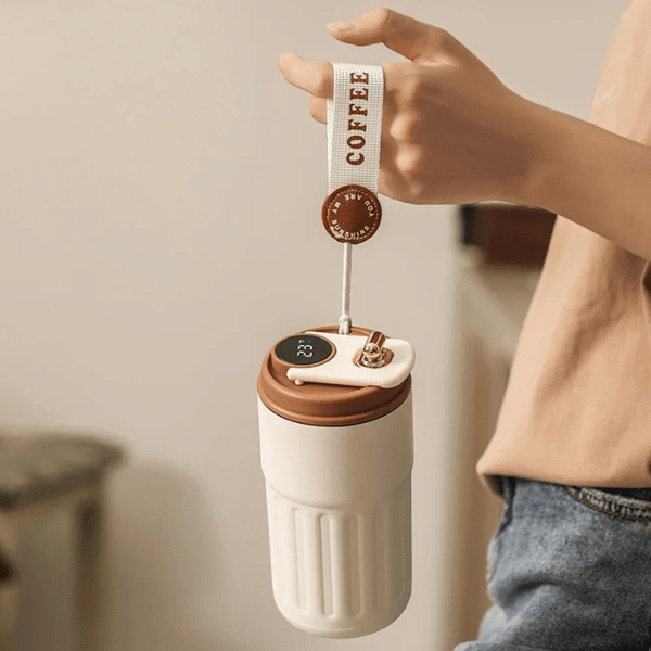Transport facile mug isotherme intelligent