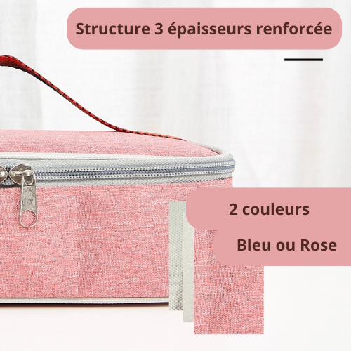 Petite Glacière Souple Rose