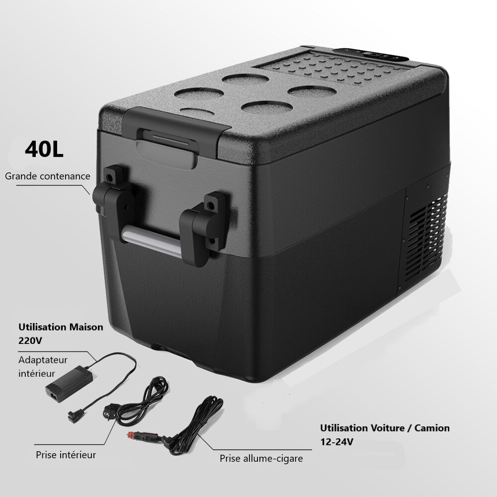 glaciere electrique 40 litres inclus prises