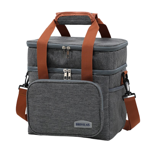 sac isotherme glaciere gris