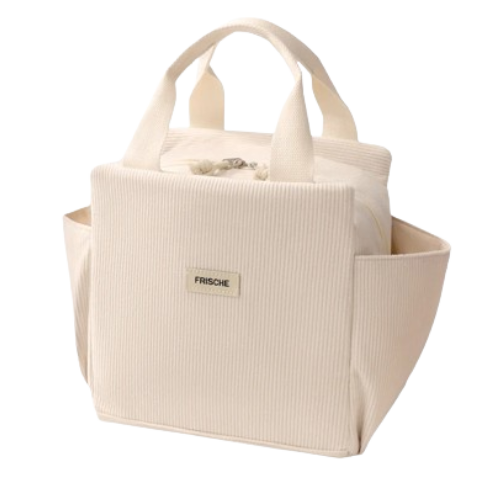 Sac Isotherme Velours Côtelé