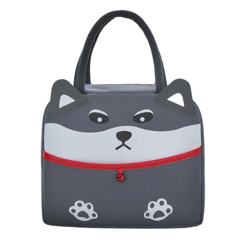 sac isotherme renard gris