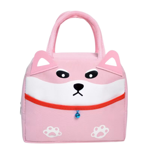 sac isotherme renard rose