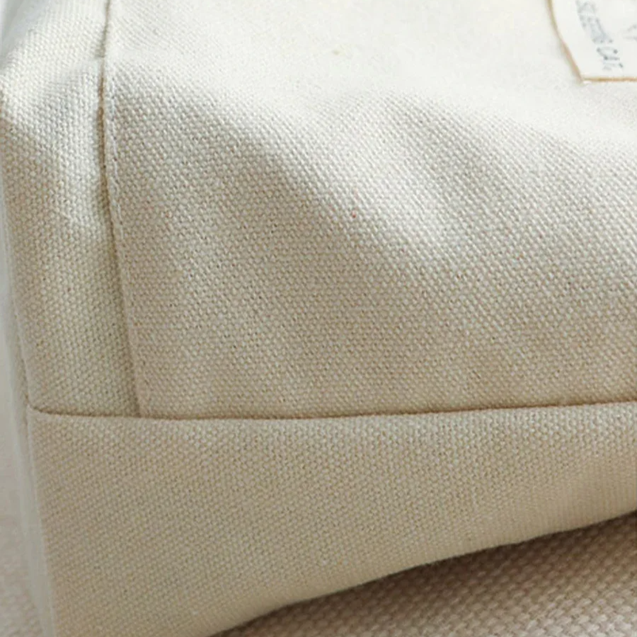 sac repas tissu isotherme beige
