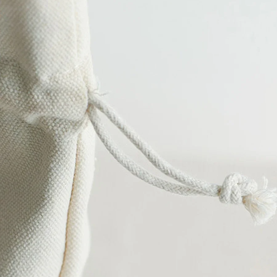 sac repas tissu isotherme beige