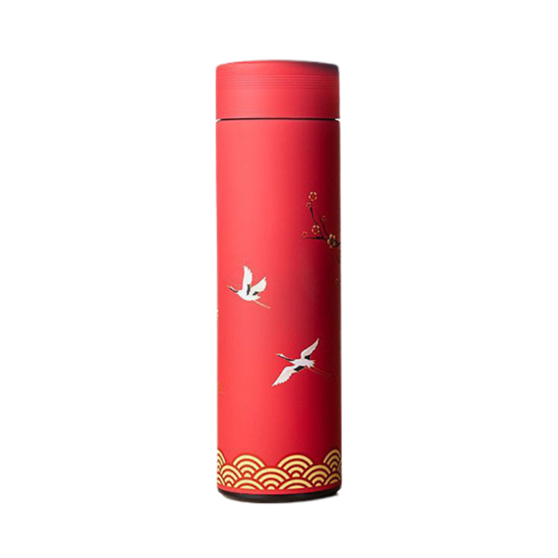 Bouteille avec Infuseur à Thé Rouge