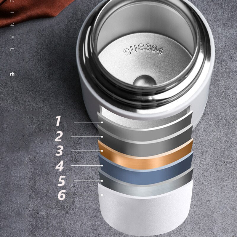 Lunch box isotherme inox 750 ml bleue
