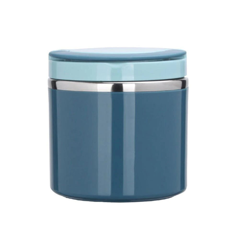 Boite repas isotherme bleu de contenance 630ml et 1L