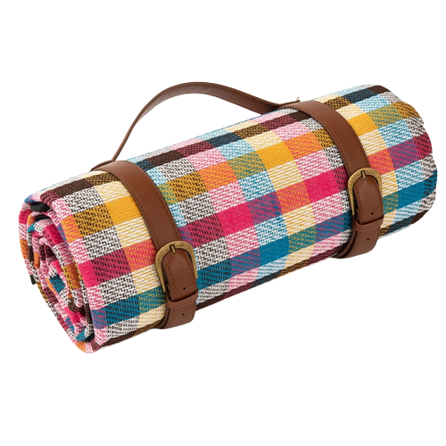 plaid picnic vichy multicolore