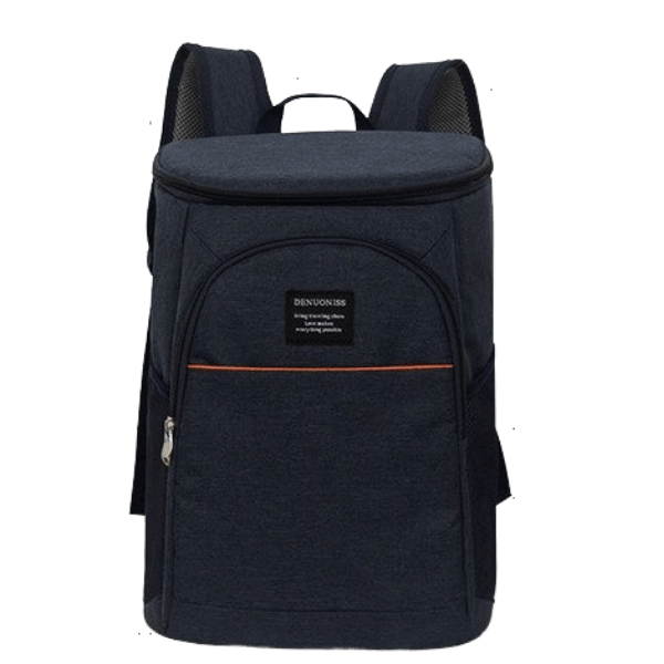 sac à dos thermique bleu avec compartiment glacière