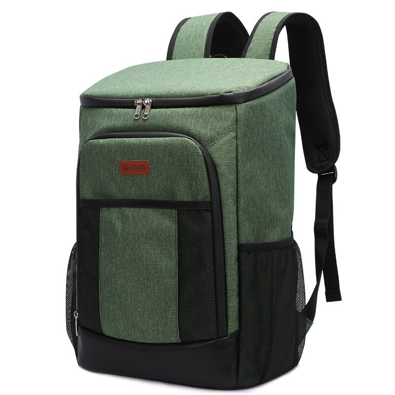 sac à dos thermique glacière vert de 30 litres