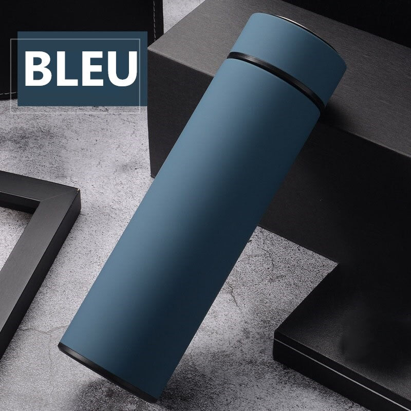 Thermos infuseur bleue 500 ml thé boissons