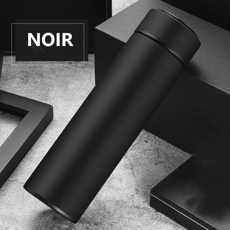 Thermos infuseur noire 500 ml thé boissons