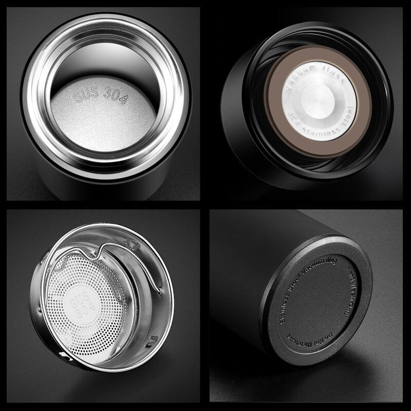 Thermos infuseur compartimentée