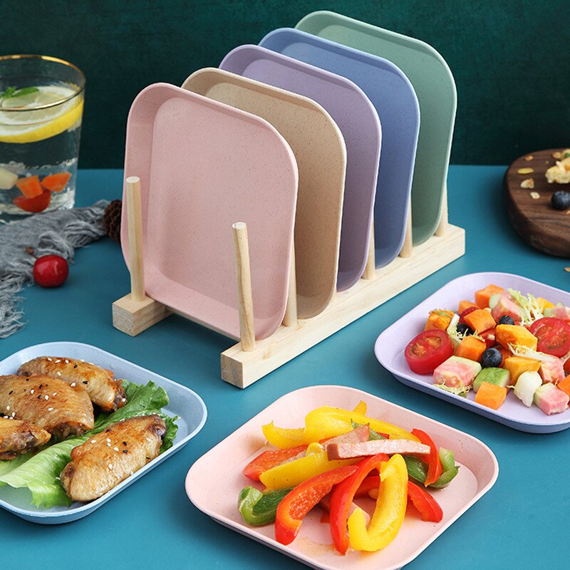 Assiette réutilisable kit pique-nique