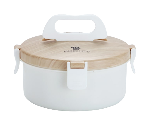 bento isotherme rond blanc
