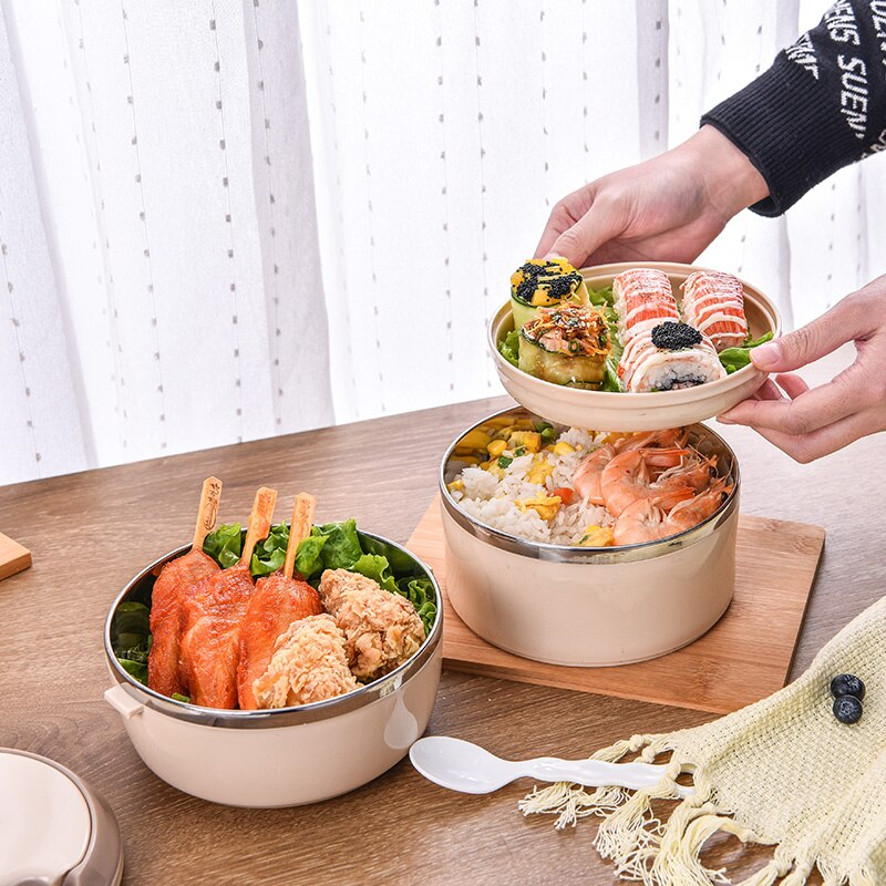 lunch box dejeuner trois compartiments