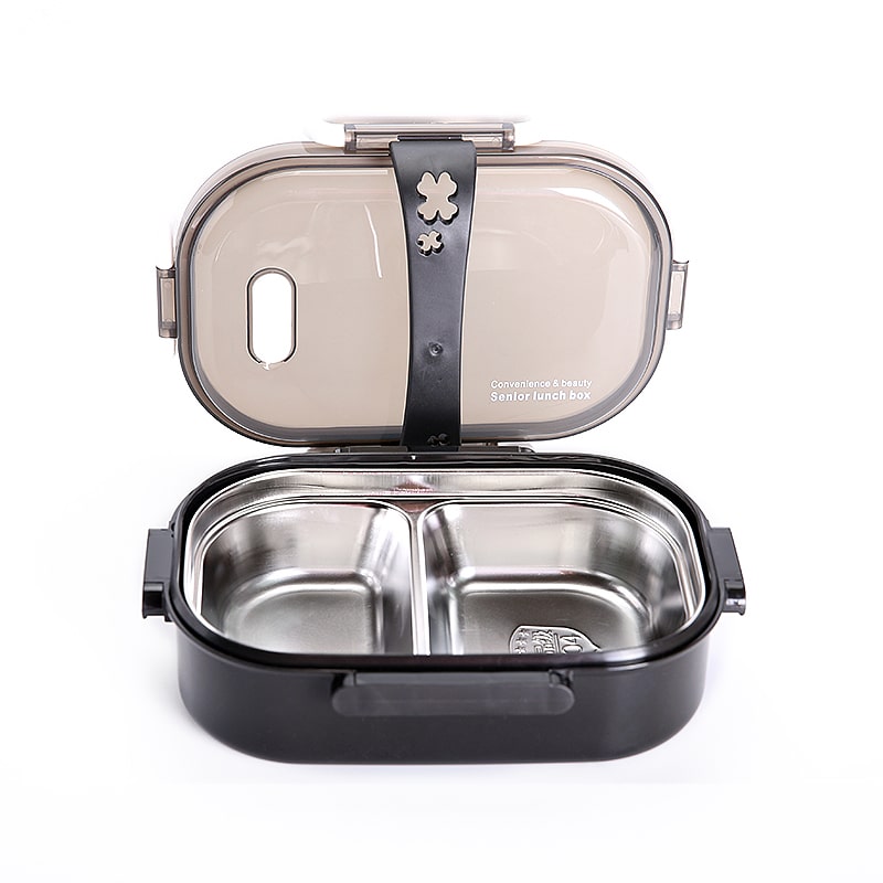 bento japonais inox noir