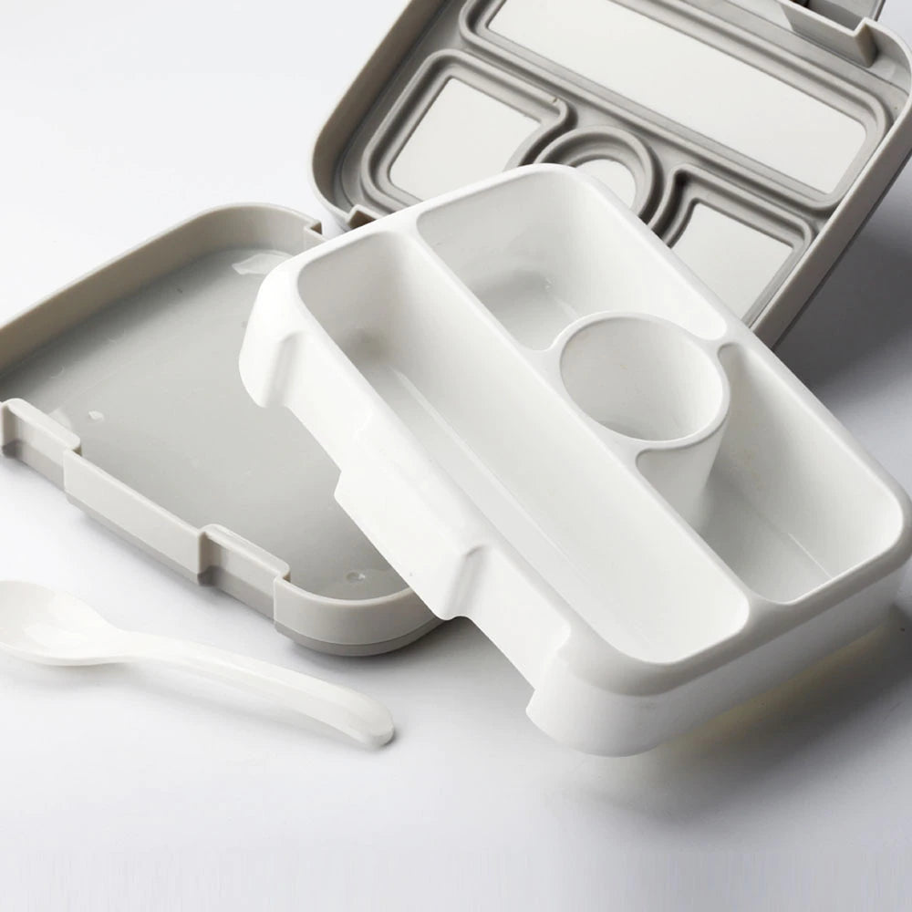 lunch box enfant grise détails