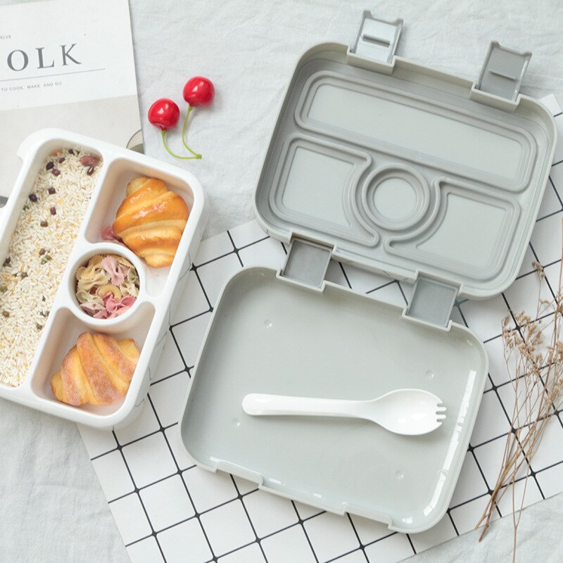 boite à déjeuner enfant grise repas sain