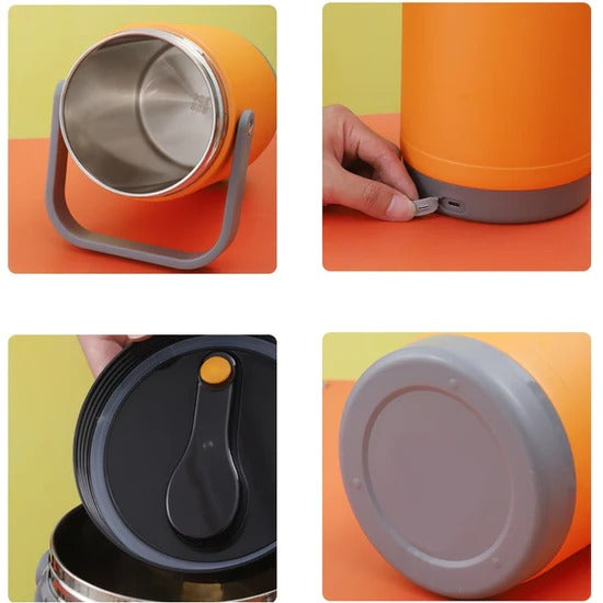 detail boite chauffante usb