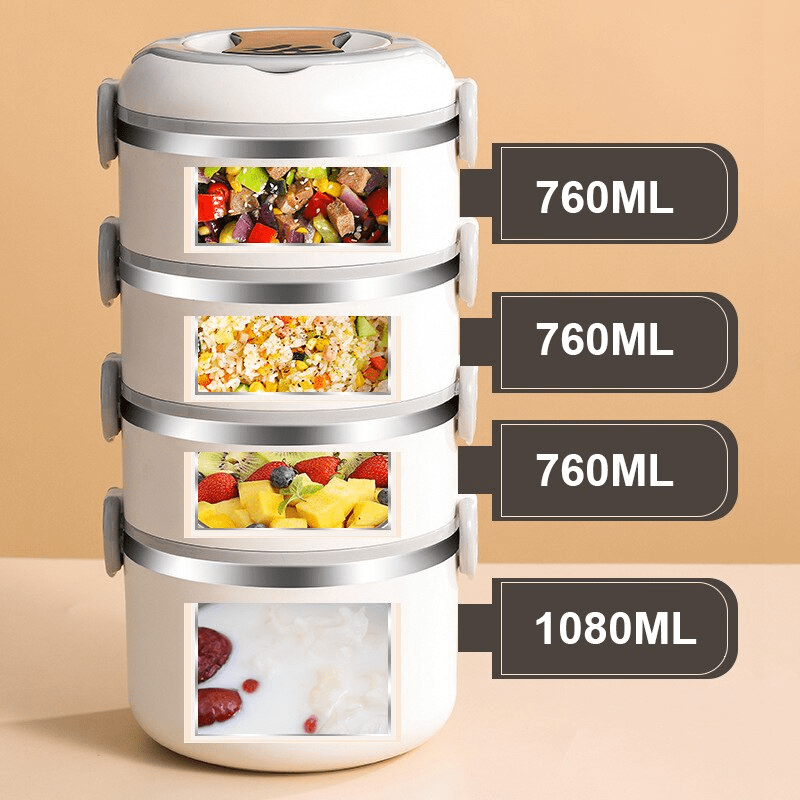 boite lunch isotherme verte contenance