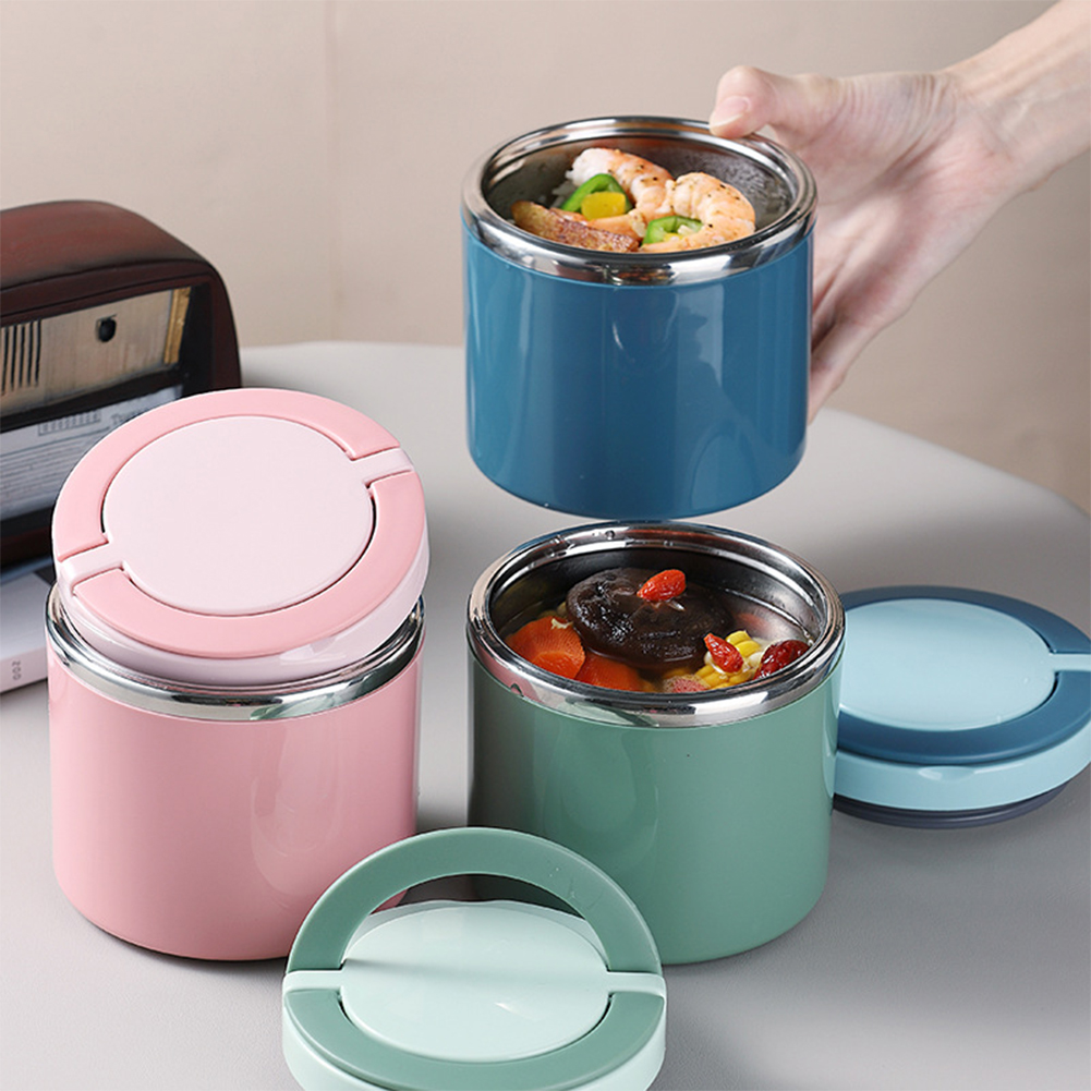 boite isotherme repas verte rose et bleu