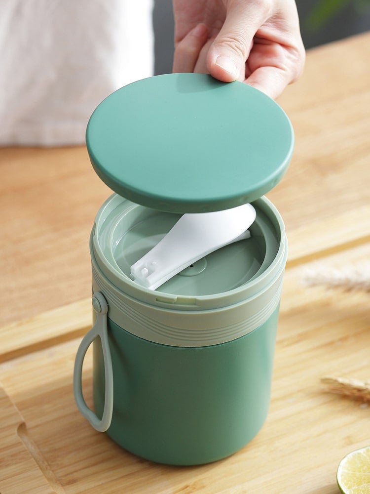 boite à repas avec compartiment ustensile