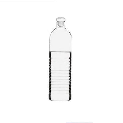 bouteille d'eau en verre